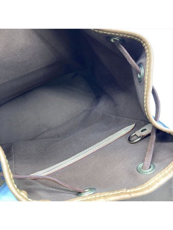Louis Vuitton Montsouris MM Backpack Monogram Canvas Brown Gold Hardware main image 9